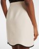Valentino Valentino Crepe Couture scalloped miniskirt - 4