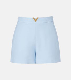 Valentino Valentino Crepe Couture VGold shorts
