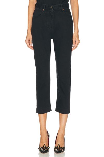 Valentino Valentino Cropped Straight Leg