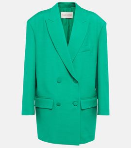 Valentino Valentino Crêpe Couture double-breasted blazer