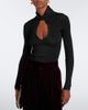 Valentino Valentino Cut-out lamé sweater - 2