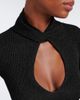 Valentino Valentino Cut-out lamé sweater - 3
