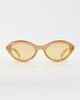 Valentino Valentino Dauphin Sunglasses GOLD-GOLD-YELLOW One - 2
