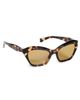 Valentino Valentino Dauphin Sunglasses Havana-Havana-Brown One - 1
