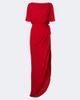 Valentino Valentino Draped silk georgette gown - 1