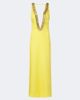 Valentino Valentino Embellished linen gown - 1