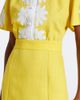 Valentino Valentino Embroidered linen midi dress - 4
