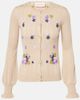 Valentino Valentino Embroidered virgin wool cardigan - 1