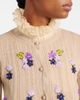 Valentino Valentino Embroidered virgin wool cardigan - 4