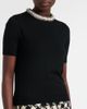 Valentino Valentino Embroidered virgin wool top - 4