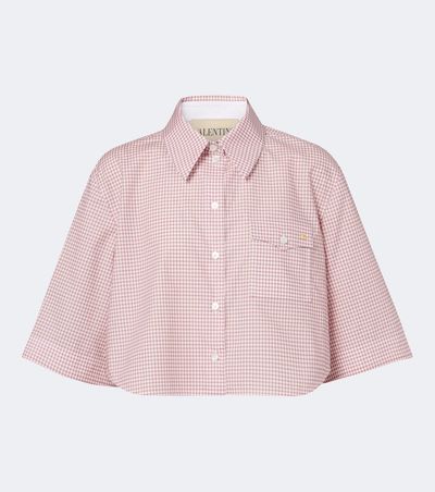 Valentino Valentino Gingham cotton shirt