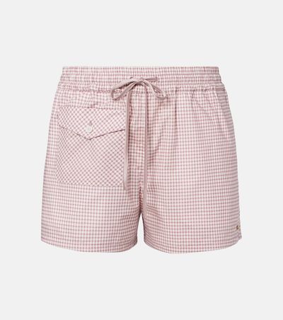 Valentino Valentino Gingham cotton shorts