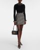 Valentino Valentino Checked wool and cashmere miniskirt - 2