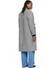 Valentino Valentino Gray Wool Herringbone Coat - 3