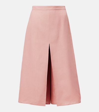 Valentino Valentino High-rise wide-leg skort