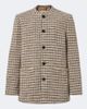 Valentino Valentino Houndstooth wool and silk-blend bouclé blazer - 1