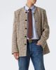 Valentino Valentino Houndstooth wool and silk-blend bouclé blazer - 2