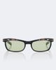 Valentino Valentino La Coureuse embellished rectangular sunglasses - 1