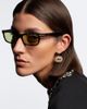 Valentino Valentino La Coureuse embellished rectangular sunglasses - 3