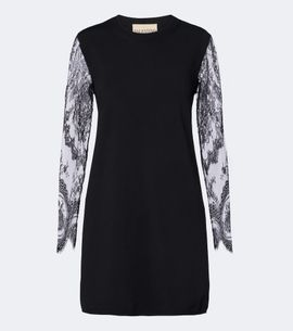 Valentino Valentino Lace-trimmed minidress