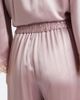 Valentino Valentino Lace-trimmed silk crêpe satin wide-leg pants - 5