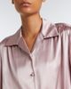 Valentino Valentino Lace-trimmed silk satin shirt - 3