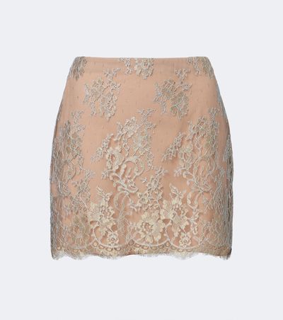 Valentino Valentino Lace miniskirt