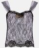Valentino Valentino Lace sheer top - 1