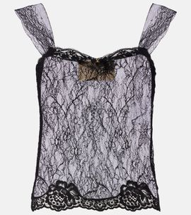 Valentino Valentino Lace sheer top