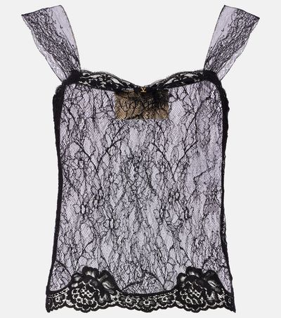 Valentino Valentino Lace sheer top