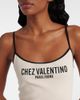 Valentino Valentino Logo printed piquÃ© swimsuit - 4