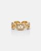 Valentino Valentino Ovalette SwarovskiÂ®-embellished ring - 1