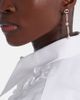 Valentino Valentino Ovalette VLogo SwarovskiÂ®-embellished drop earrings - 3