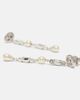 Valentino Valentino Ovalette VLogo SwarovskiÂ®-embellished drop earrings - 4