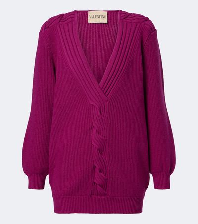 Valentino Valentino Oversized virgin wool sweater