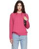 Valentino Valentino Pink Cable-Knit Wool Sweater - 1