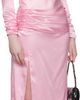 Valentino Valentino Pink Crepe Satin Midi Dress - 2