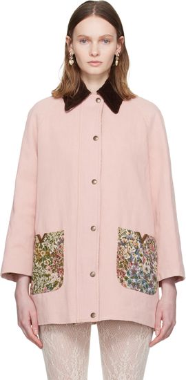 Valentino Valentino Pink Denim Jacket