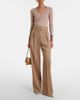 Valentino Valentino Pinstripe pleated wool wide-leg pants - 2