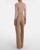 Valentino Valentino Pinstripe pleated wool wide-leg pants - 6