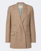 Valentino Valentino Pinstripe virgin wool double-breasted blazer - 1