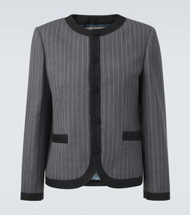 Valentino Valentino Pinstripe virgin wool jacket