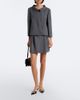Valentino Valentino Pinstripe virgin wool miniskirt - 2