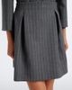 Valentino Valentino Pinstripe virgin wool miniskirt - 3