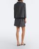 Valentino Valentino Pinstripe virgin wool miniskirt - 5