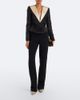 Valentino Valentino Plissé silk taffeta blazer - 6