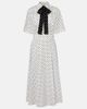 Valentino Valentino Polka-dot cotton poplin midi dress - 1