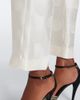 Valentino Valentino Polka-dot silk jacquard slim pants - 4
