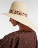 Valentino Valentino Polka-dot straw boater hat - 2