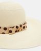 Valentino Valentino Polka-dot straw boater hat - 3